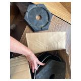9" Round Leveling Jack Pads Rubber, RV Leveling Pads Permanent Jack Stabilizer, Travel Trailers Heavy Pad Replacement Xtra (Pack of 4) RETAILS $99!!