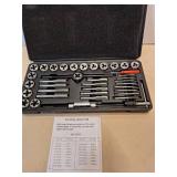 Performance Tool W4001DB 40 Piece SAE and Meric Tap & Die Set