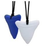 Chew Necklaces for Sensory Kids, 3 Pack Sensory Toys Silicone Chewy Necklace Sensory for Autism, ADHD, Anxiety or Other Special Needs- Reduces Chewing Fidgeting for Boys Girls Adults Chewer