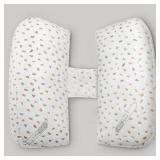 Coldew Pregnancy Pillows for Sleeping, PATENTED Maternity Pillow for Pregnant Women, Soft Adjustable Width, Pregnancy Body Pillow with Pillow Cover - Support for Belly, Back, Legs (Grey, Medium)