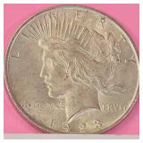 1923 Peace Silver Dollar