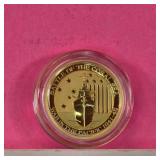 1/10th Ounce Gold Australian American Memorial Coin