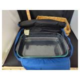 Pyrex Glass Baking Dish with Carrying Case