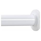 Ivilon Tension Curtain Rod - Spring Tension Rod for Windows or Shower, 36 to 54 Inch. White