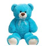 HollyHOME Teddy Bear Plush Giant Teddy Bears Stuffed Animals Teddy Bear Love 36 inch Lake Blue