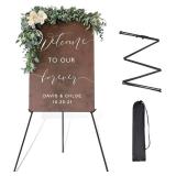 DANMO Easel Stand for Wedding Sign Poster 63