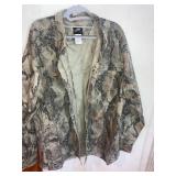 NATURAL GEAR CAMOUFLAGE BUTTON DOWN LONG SLEEVE SHIRT(Size XXL)
