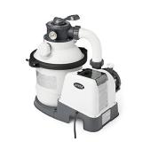 INTEX SX2800 Krystal Clear Sand Filter Pump for Above Ground Pools: 2800 GPH Pump Flow Rate â Improved Circulation and Filtration â Easy Installation â Improved Water Clarity â Eas