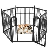 FXW Rollick Dog Playpen for Yard, RV CampingâPatented, 24 inch 6 Panels