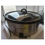 Crock-pot Oval Manual Slow Cooker 8 quart Stainless Steel (SCV800-S) - Retail: $82.35