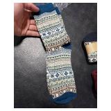 5 Pack Womens Wool Socks Winter Warm Socks Thick Knit Cabin Cozy Crew Soft Socks Gifts for Women