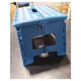 Blue Collapsible Step Stool