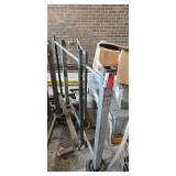 (3) Steel Frame Leg Table on Casters (Varying Size)
