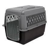 Petmate Large Breeds Dog Kennel, Various Sizes, Dark Gray/Black, Made in USA - Retail: $215.58