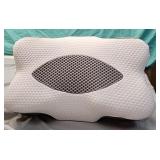 Anvo Neck Pillow for Pain Relief Sleeping - Cervical Pillows for Neck Pain Relief - Memory Foam Pillow for Neck and Shoulder Pain - Ergonomic Pillow for Side Back Stomach Sleeper - Grey, Soft