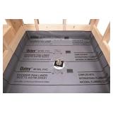 New 5’x10’ Role of 40mm Oatey PVC Shower Pan Liner Rubber, Grey