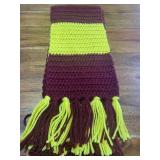 Harry Potter/gryffindor scarf, new aprox 60 inches long, handmade by local artist