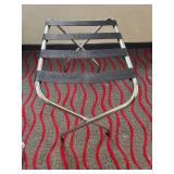 Commercial Hospitality Metal Folding Luggage Racks - 2 Pack (COLOR MAY VARY)