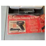 Weller all-purpose soldering gun kit w/soldering wire