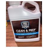 ProCare Clean & Prep Cleaning Solution - Preparatory LVT Floor Cleaner , Vinyl Floor Cleaner, Concrete Cleaner and Hardwood Floor Cleaner - Eliminate Adhesion Problems - Buff Or Mop (1 Gallon)(Retail 