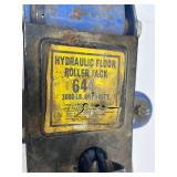 Used Hydraulic Floor Roller Jack 3000lbs capacity