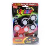 9 LED Light Up Spinner! Tri-Lite Spinner - 2-Pack