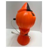 1969 Empire Plastic Corp. Jack-O-Latern on Haystack Blowmold. cord still works and lights up