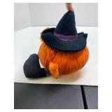 Stuffed Pumpkin Figure