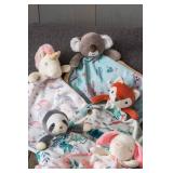 Mary Meyer Little Knottie Lovey Security Blanket, 10 x 10-Inches, Bunny