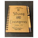 Christian gifts notebook (5.5x3.75 inch) and pen