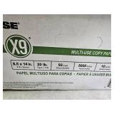 Boise X-9 Copy Paper - 8.5 x 14 Legal Size - 92 Brightness - 20 lbs. - White - 10 Ream Case! (5,000 Sheets Per Carton)