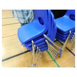 25 - Plastic Stackable Chairs