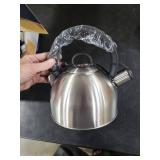 Cuisinart Tea Kettle, Aura 2-Quart, Stainless Steel, CTK-SS17N