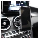 X-Rnio Car Phone Holder Mount Compatible with Mercedes Benz C-Class, E-Class,S-Class,B-Class,A-Class, GLC/GLE/GLS/GLB/GLA-Class 2016-2023 & Mini Cooper, Mercedes Benz Accessories