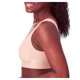 Bali Womens Comfort Revolution Wireless Bra, Seamless 2-ply Cups, Comfortflex Fit Bras, Nude, Medium US