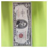 1963 $5 Red Seal Note