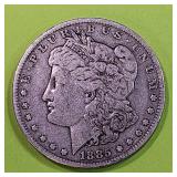 1885 O Silver Morgan Dollar