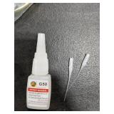 20g Glass Glue, Acrylic Adhesive for bonding Glass to Glass, Acrylic to Acrylic, Glass to Other Materials, Acrylic to Other Materials. Instant Super Glue for Glass and Acrylic Products-Transparent