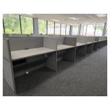 18 Unit Cubicle