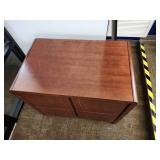 Cherry Red Filing Cabinet