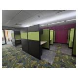 Cubicle Units (12) 4ft Cubicle Cubbies / (1) Closed Office Suite / (1) Side by Side Desk Unit