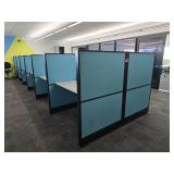 14 Unit Cubicles, Blue