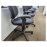 (8) Office Chairs, Varying Colors And Styles