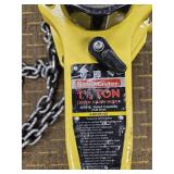 Haul Master 1 1/2 Ton Lever Chain Hoist