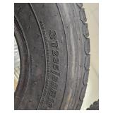 (4) Carlisle Radial Trail Trailer Tires