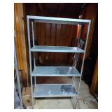 (4) Tier Metal Shelf