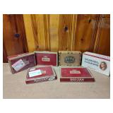 (6) Vintage Cigar Boxes