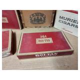 (6) Vintage Cigar Boxes