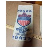 (3) Vintage Lead Shot Sacks