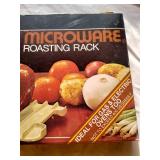 Anchor Hocking microwave roasting rack.